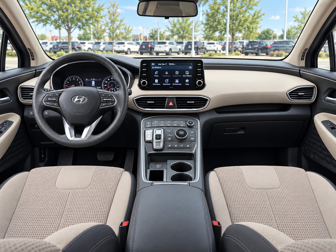 Used 2021 Twilight Black Hyundai SEL image 14