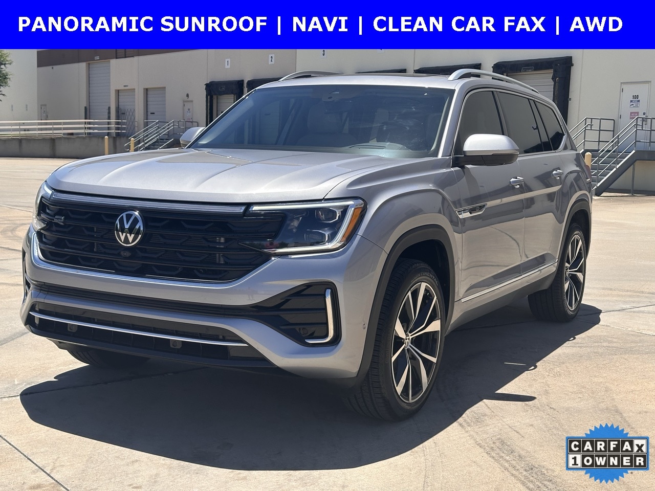 Used 2025 Volkswagen Atlas SEL Premium R-Line with VIN 1V2FR2CA8SC524030 for sale in Arlington, TX