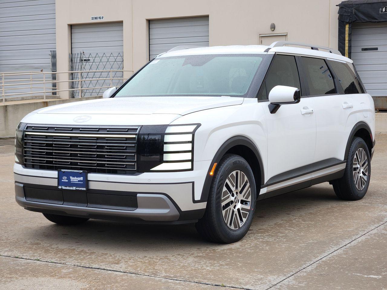 New 2026 Creamy White Pearl Hyundai Blue SEL 7P image 2