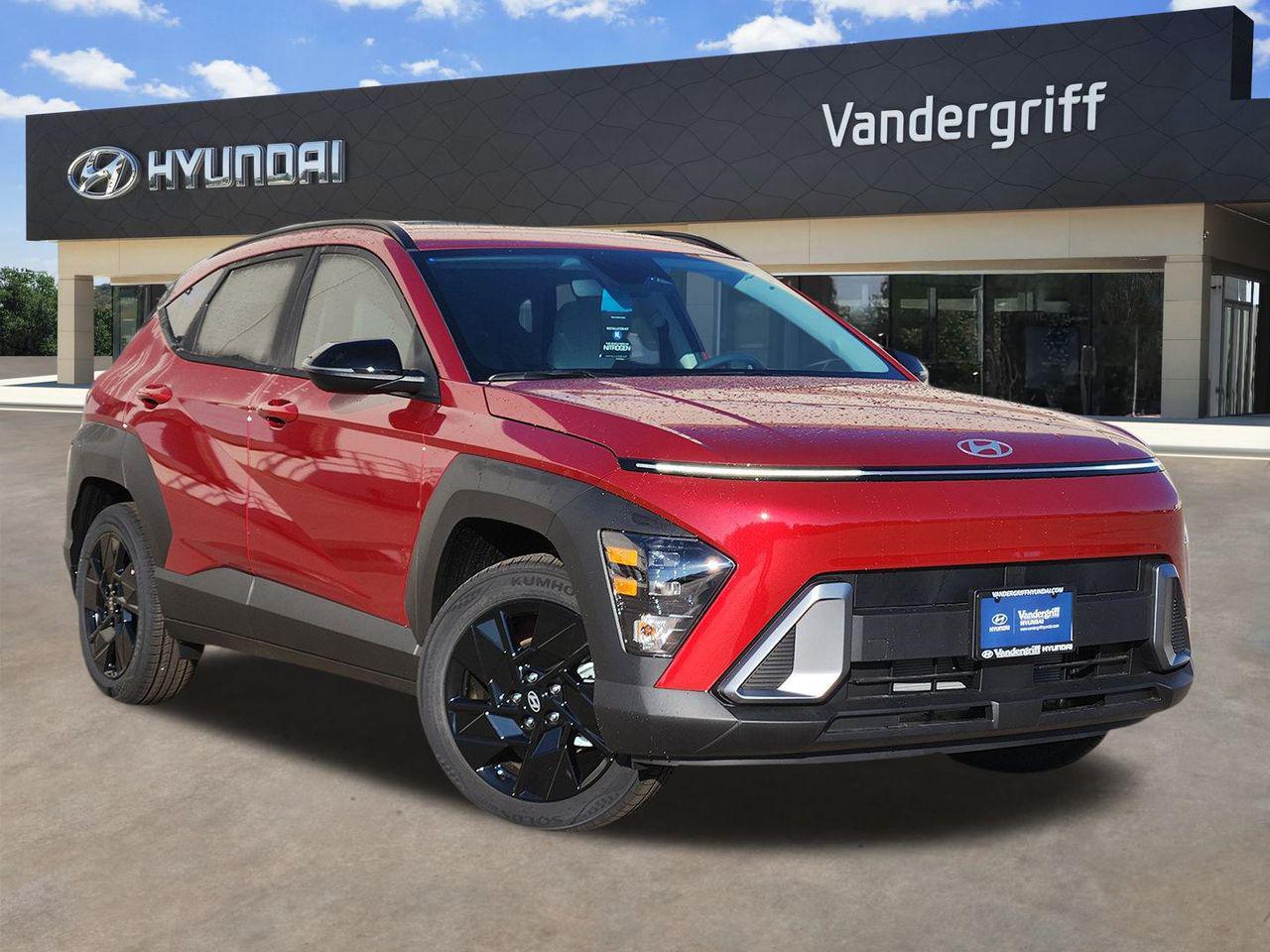 Ultimate Red Metallic 2026 Hyundai Kona SUV / Crossover Front-Wheel Drive Continuously Variable Transmission