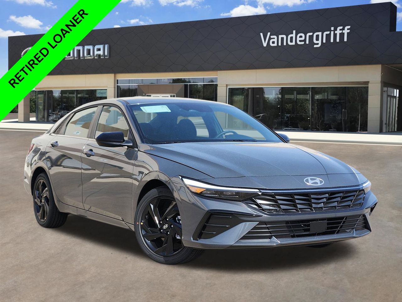 Ecotronic Gray 2026 Hyundai Elantra Sedan Front-Wheel Drive Continuously Variable Transmission