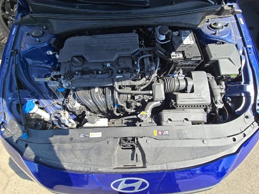 Used 2025 Intense Blue Hyundai SEL Sport image 19