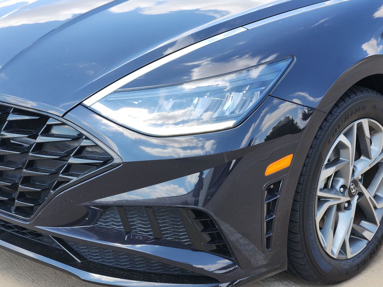 Used 2023 Carbon Blue Hyundai SEL image 6