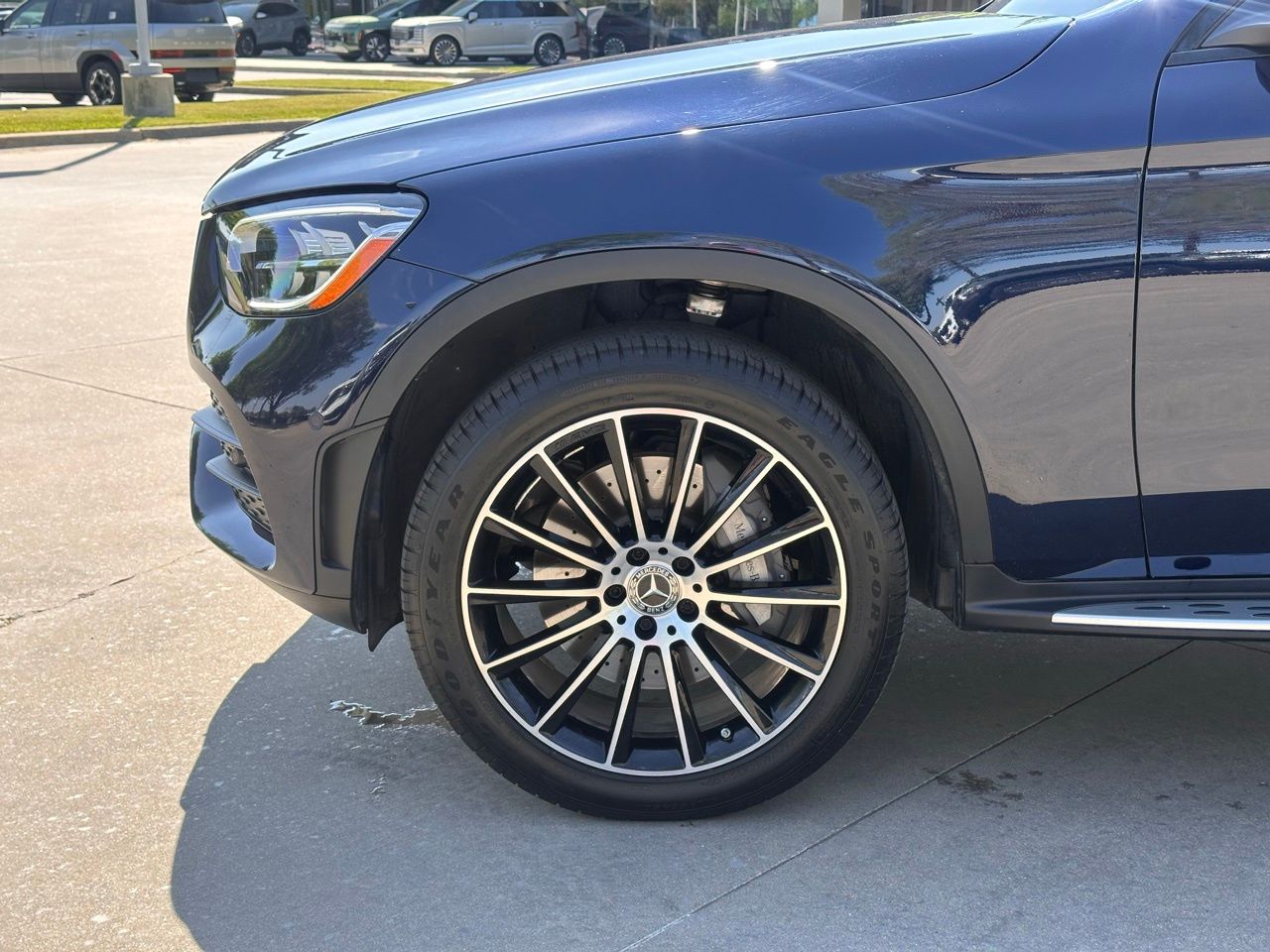 Used 2023 Nautical Blue Metallic Mercedes-Benz GLC 300 Coupe 4matic® image 6