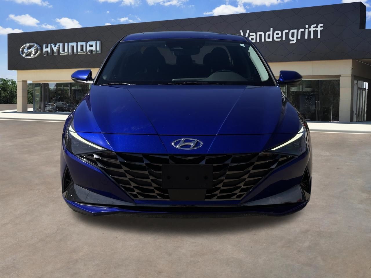 Used 2023 Intense Blue Hyundai Limited image 3