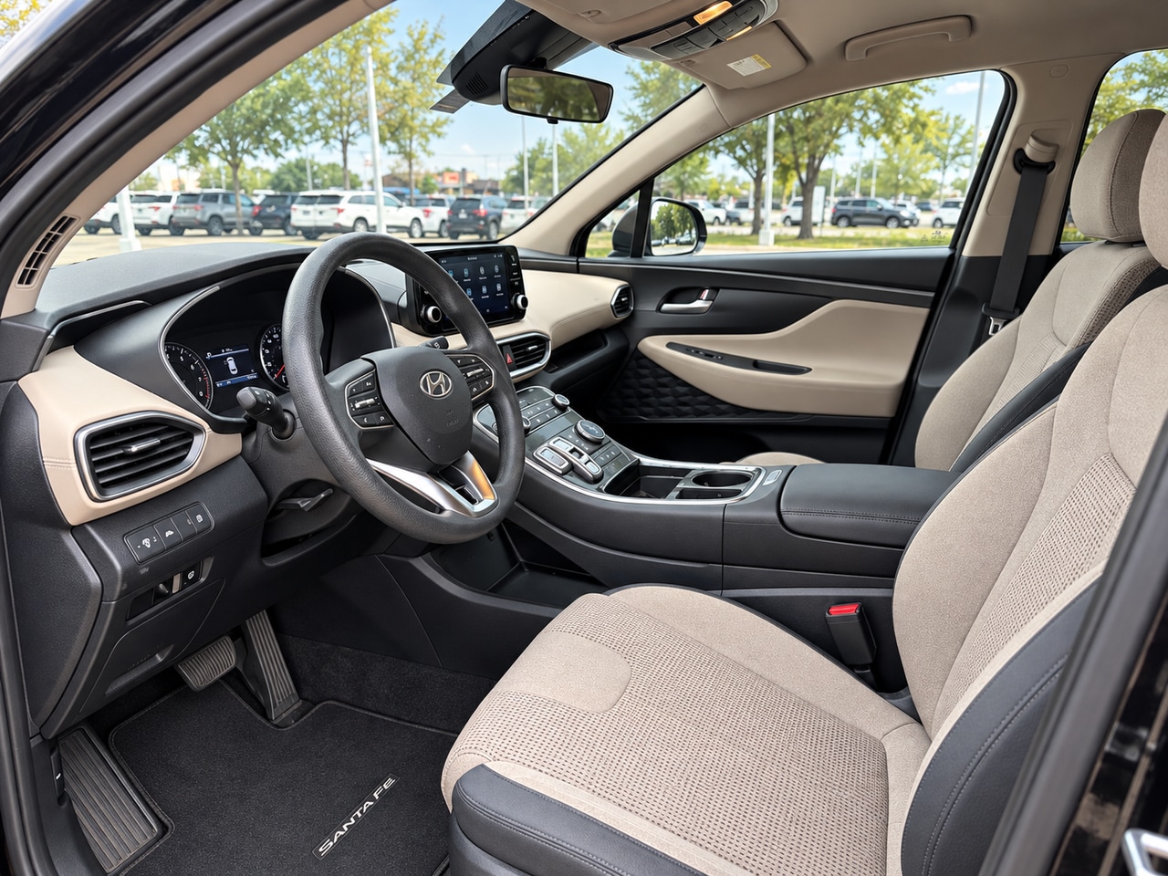 Used 2021 Twilight Black Hyundai SEL image 12