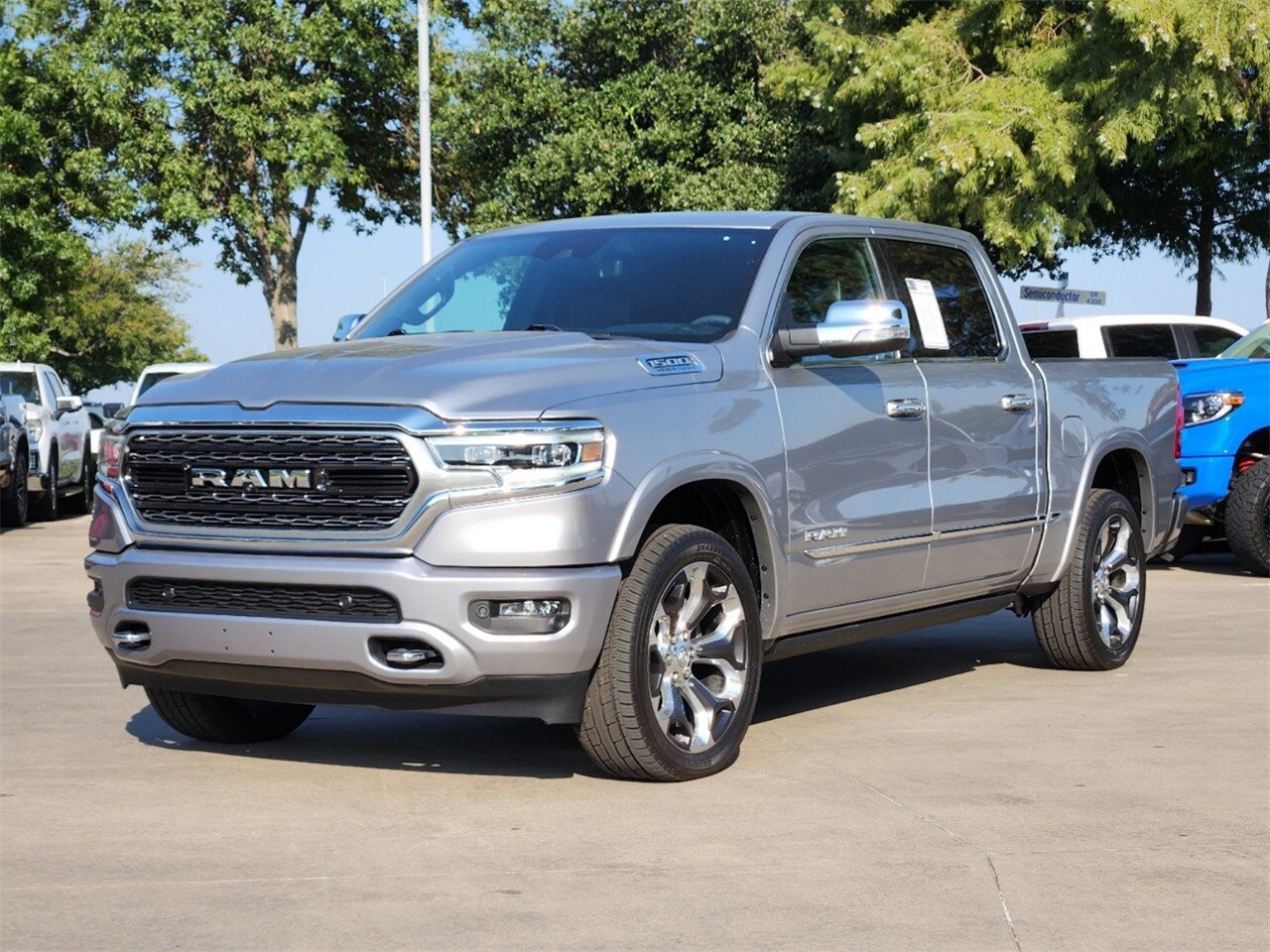 Used 2021 RAM Ram 1500 Pickup Limited with VIN 1C6SRFHT6MN644425 for sale in Arlington, TX