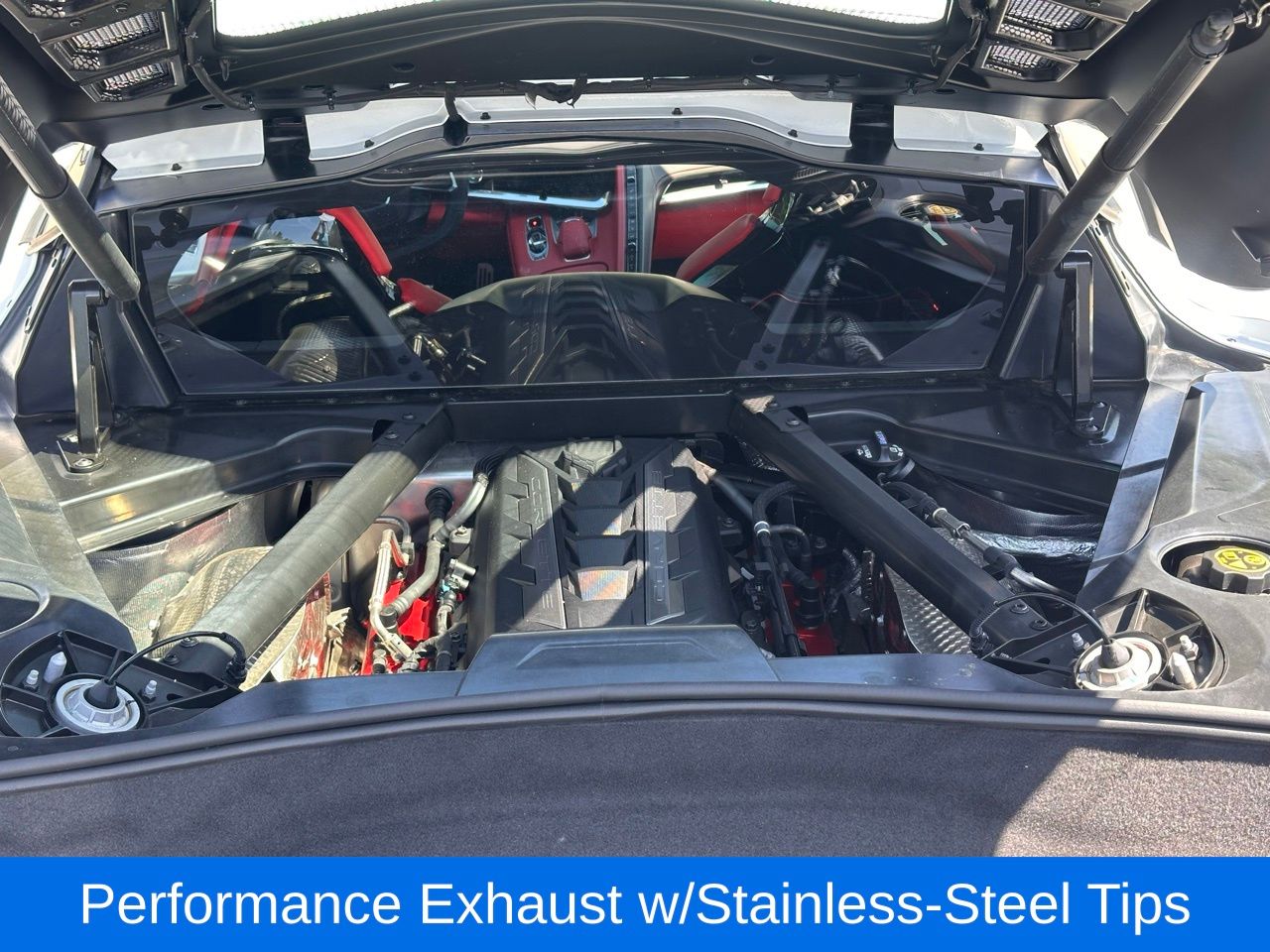 Used 2020 Arctic White Chevrolet Stingray 3LT image 17