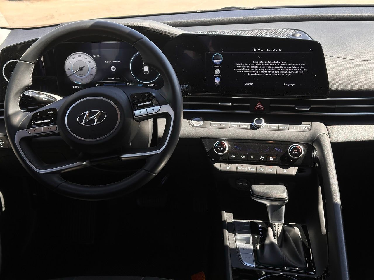 Used 2023 Intense Blue Hyundai Limited image 20