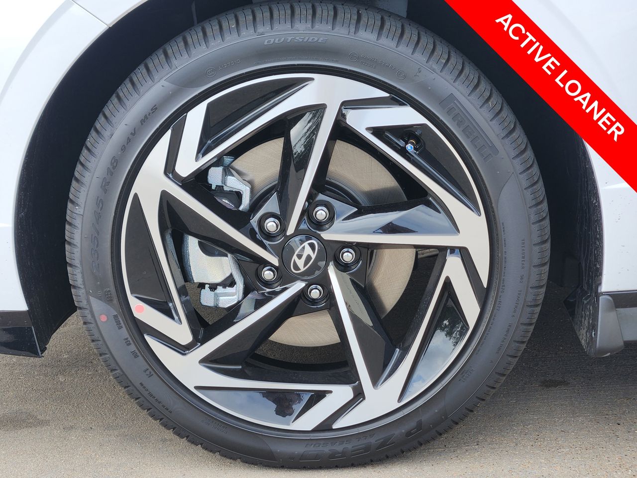 New 2026 Serenity White Hyundai SEL Sport image 8