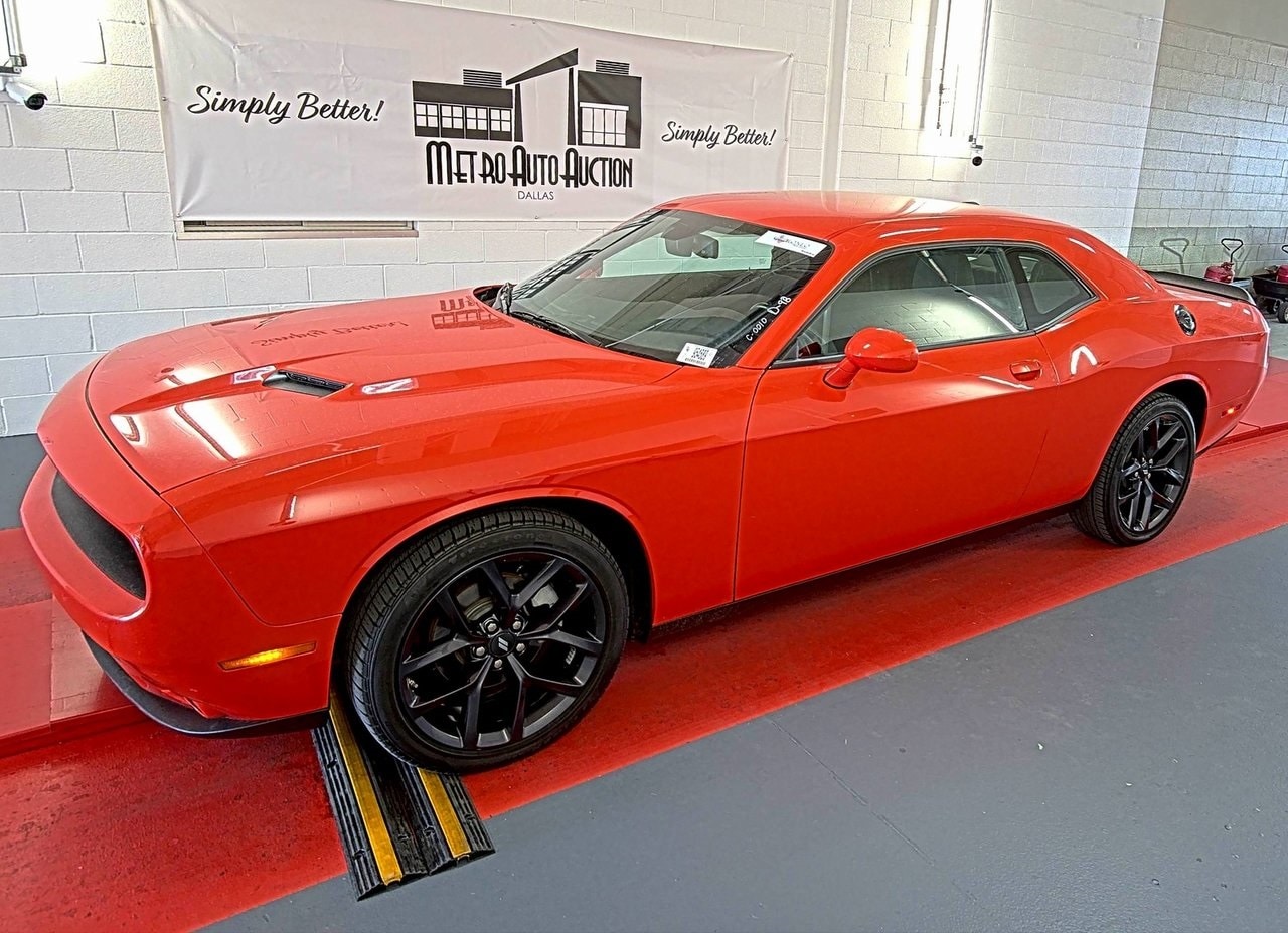 Used 2023 Dodge Challenger SXT with VIN 2C3CDZAG0PH689355 for sale in Arlington, TX