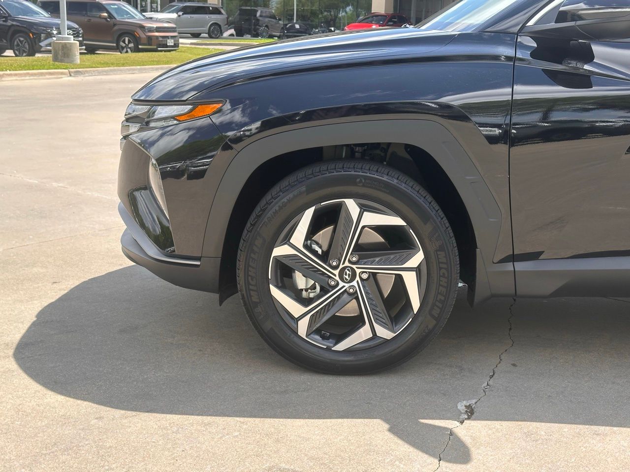 Used 2024 Black Pearl Hyundai SEL Convenience image 6