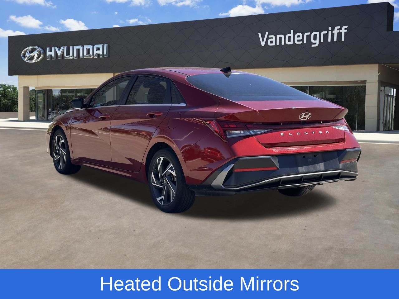 Used 2024 Ultimate Red Hyundai SEL image 7