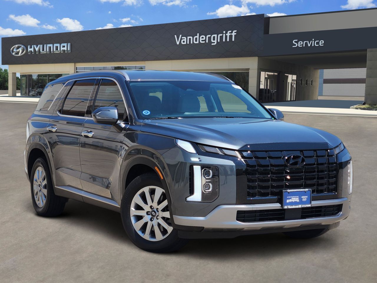 Gray (Steel Graphite) 2025 Hyundai Palisade SUV / Crossover Front-Wheel Drive 8-Speed Automatic
