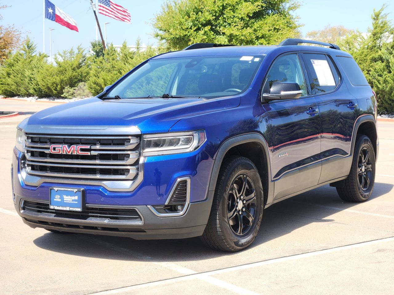 Used 2023 Ultra Blue GMC AT4 image 2