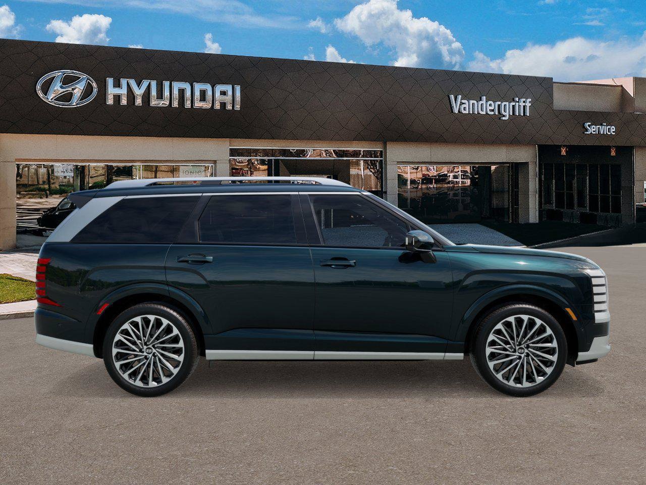 New 2027 Robust Emerald Pearl Hyundai Calligraphy FWD image 7