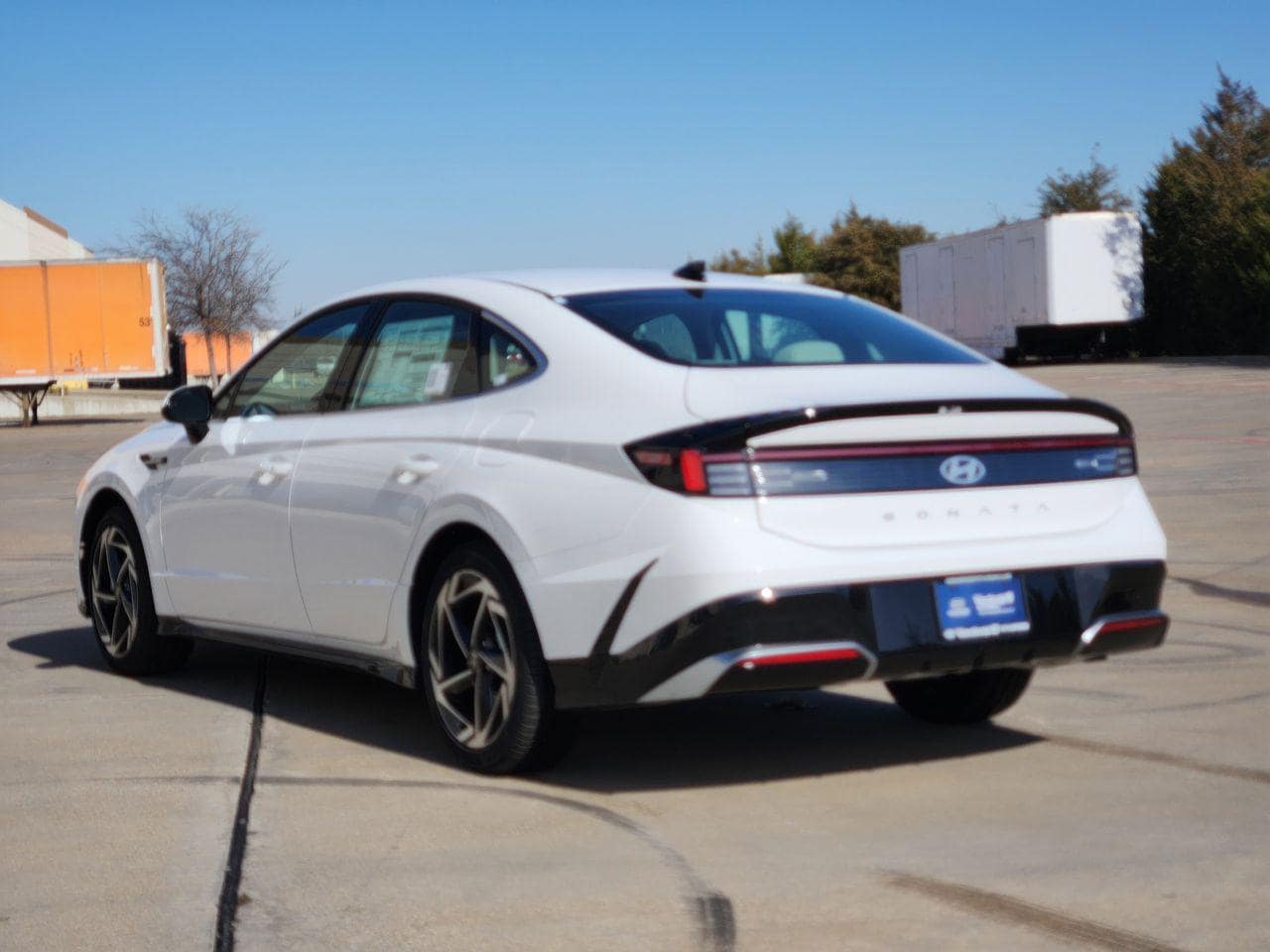 New 2026 Serenity White Hyundai SEL Sport image 3