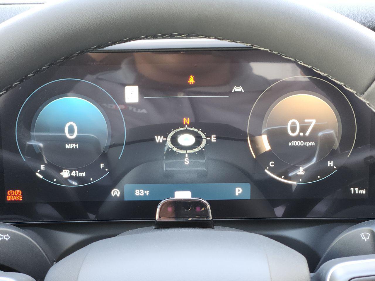 New 2027 Creamy White Pearl Hyundai SEL FWD image 12