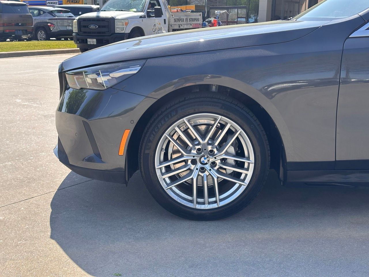 Used 2024 Dark Graphite BMW 530i image 8