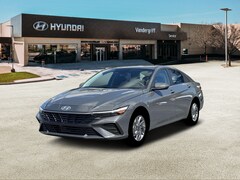 2026 Hyundai Elantra Hybrid Blue Sedan