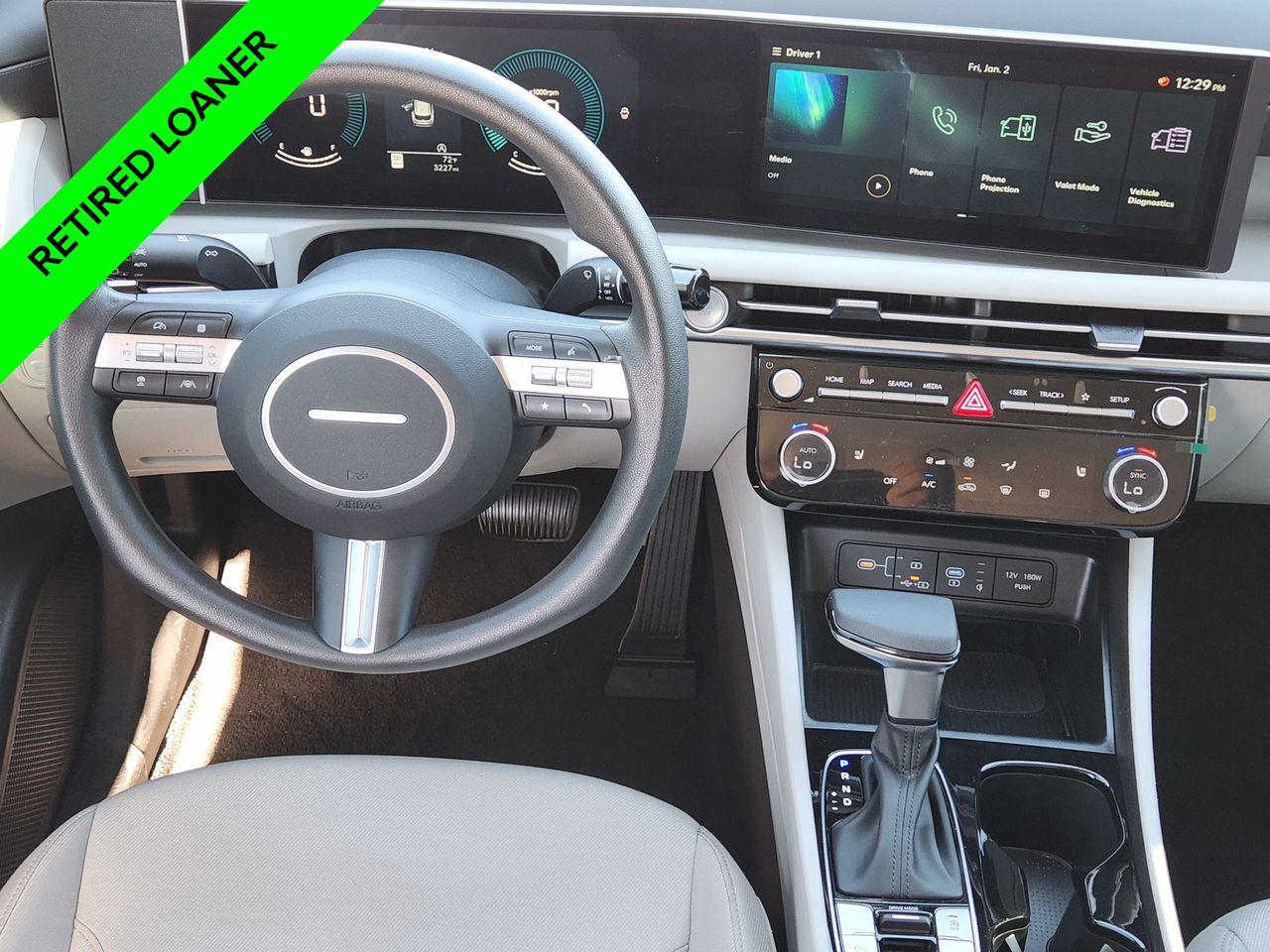 New 2025 Shimmering Silver Hyundai SEL FWD image 25