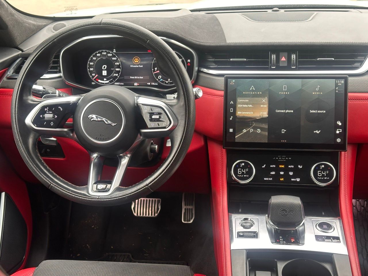 Used 2021 Fuji White Jaguar SVR image 18