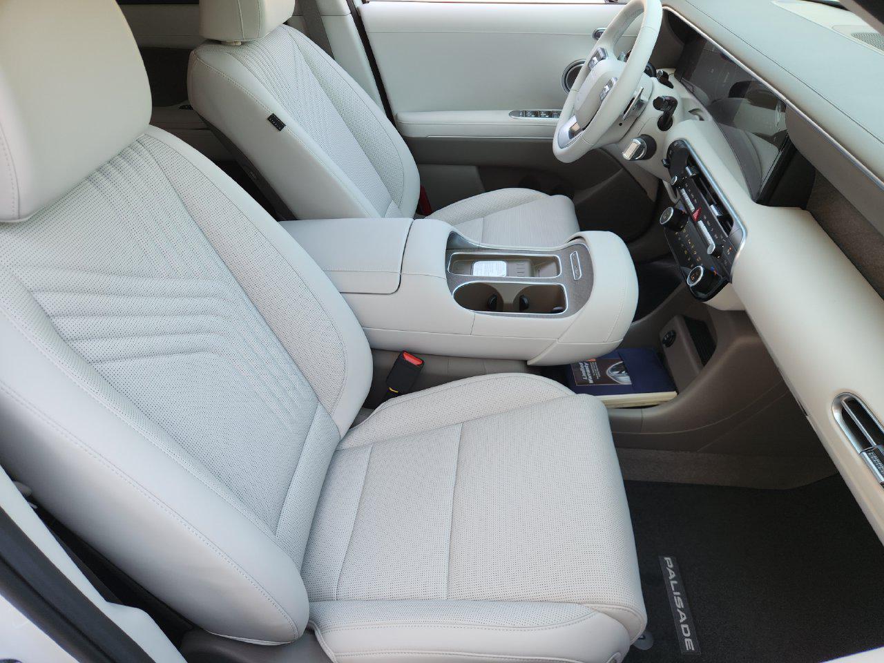 New 2027 Creamy White Pearl Hyundai Blue SEL Premium 7P image 9