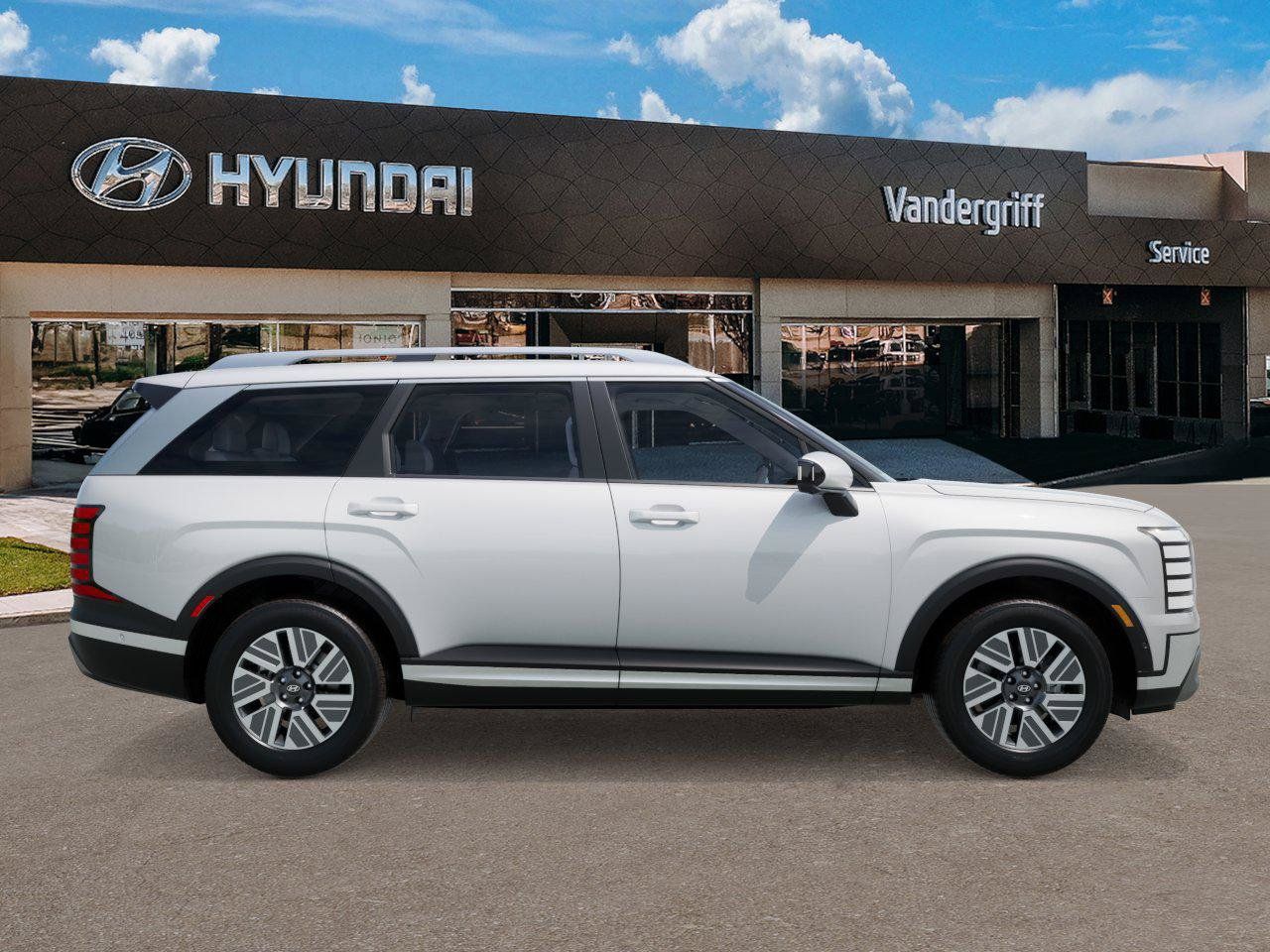 New 2027 Creamy White Pearl Hyundai Blue SEL Premium 7P image 7