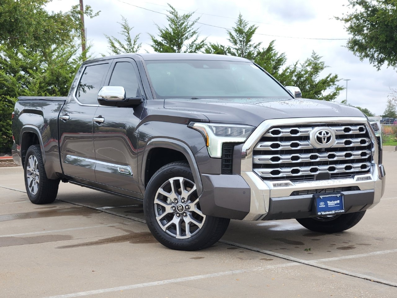 Magnetic Gray 2023 Toyota Tundra Pickup Truck Four-Wheel Drive Automatic