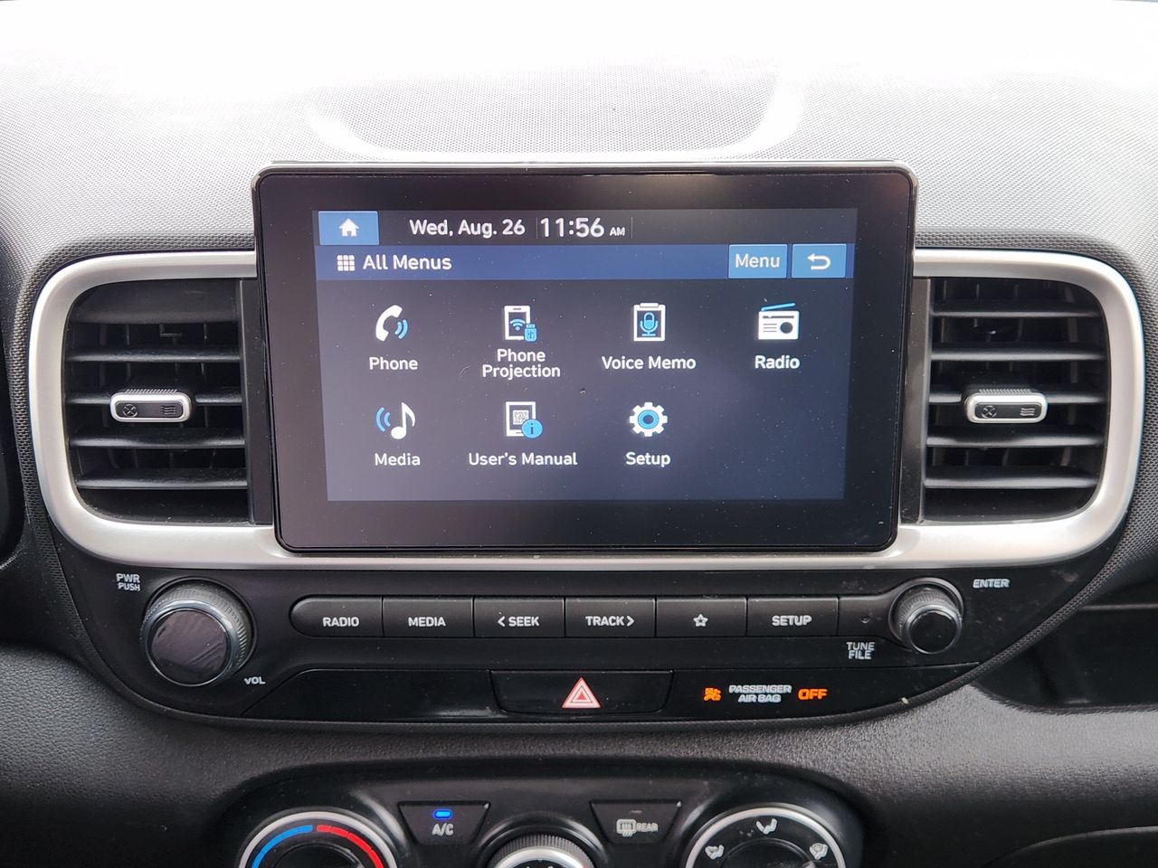 Used 2025 Ultimate Red Hyundai SE image 13