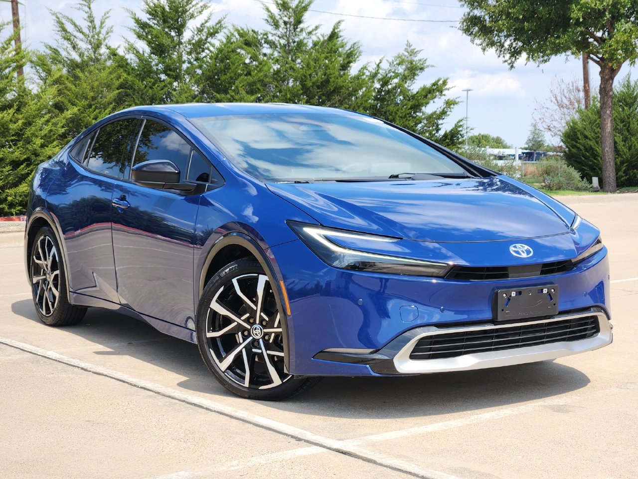 Reservoir Blue 2025 Toyota Prius Plug-In Hybrid Hatchback Front-Wheel Drive Continuously Variable Transmission