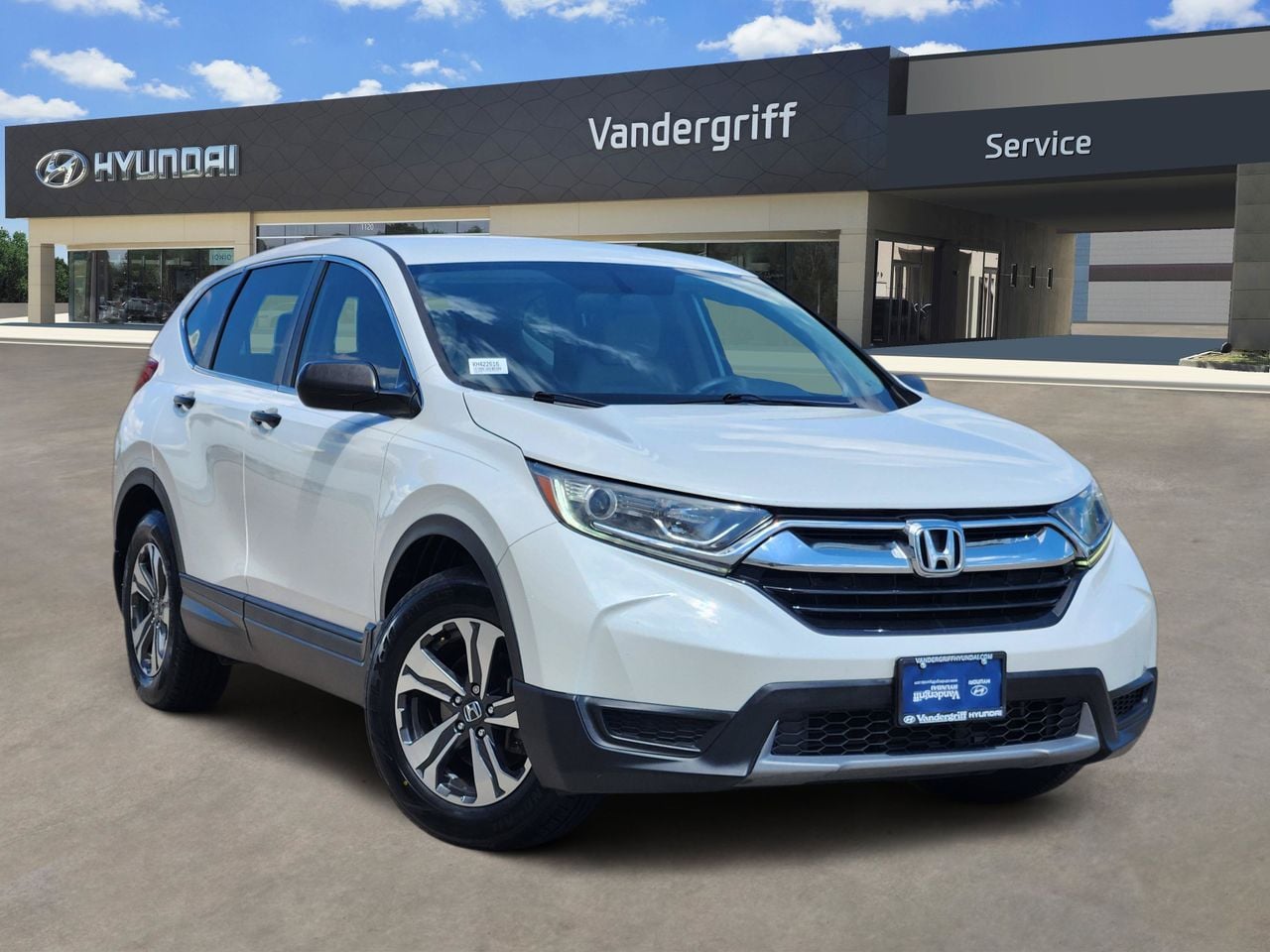 Platinum White Pearl 2019 Honda CR-V SUV / Crossover Front-Wheel Drive Continuously Variable Transmission