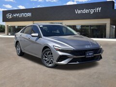 2025 Hyundai Elantra Hybrid Blue Sedan