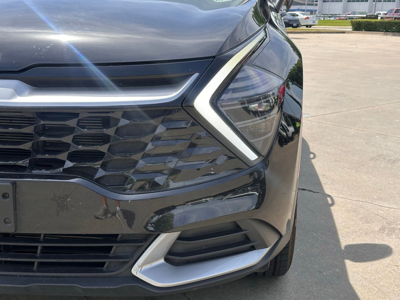 Used 2025 Ebony Black Kia EX image 6