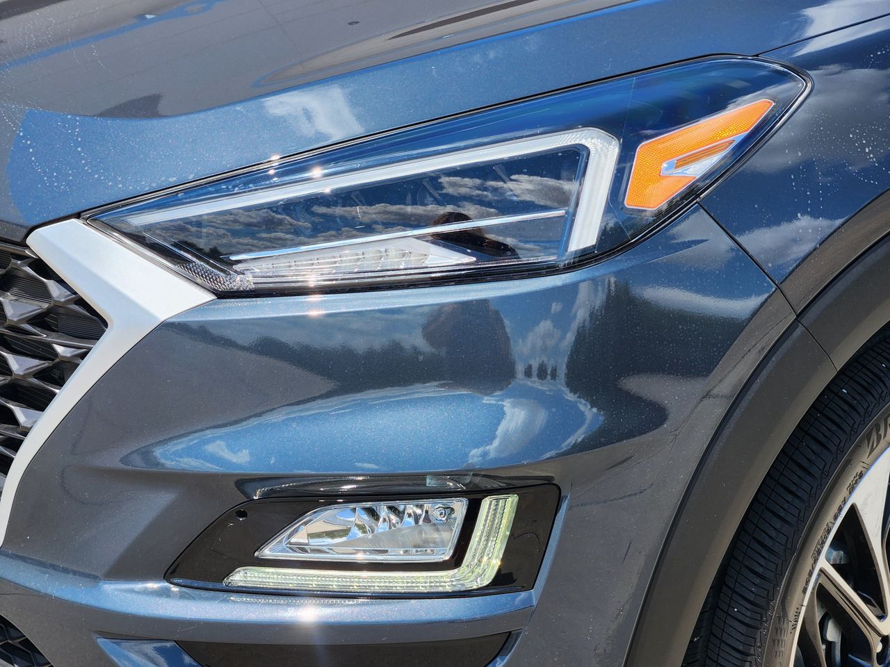 Used 2021 Dusk Blue Hyundai Sport image 6