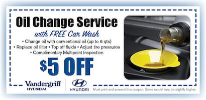 Hyundai Oil Change | Car Services Coupon Arlington