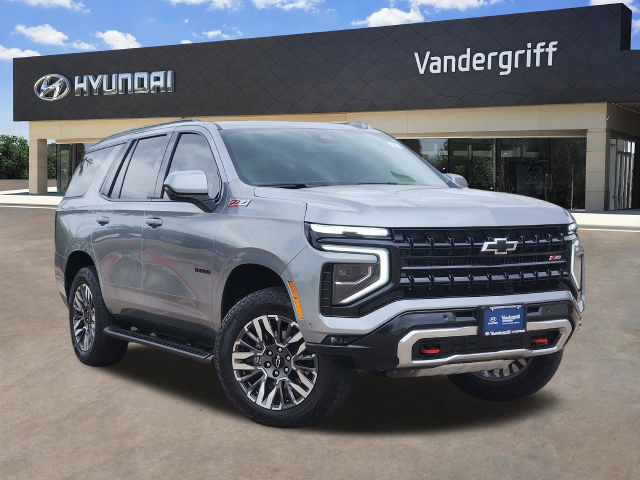 Sterling Gray Metallic 2025 Chevrolet Tahoe SUV / Crossover Four-Wheel Drive 