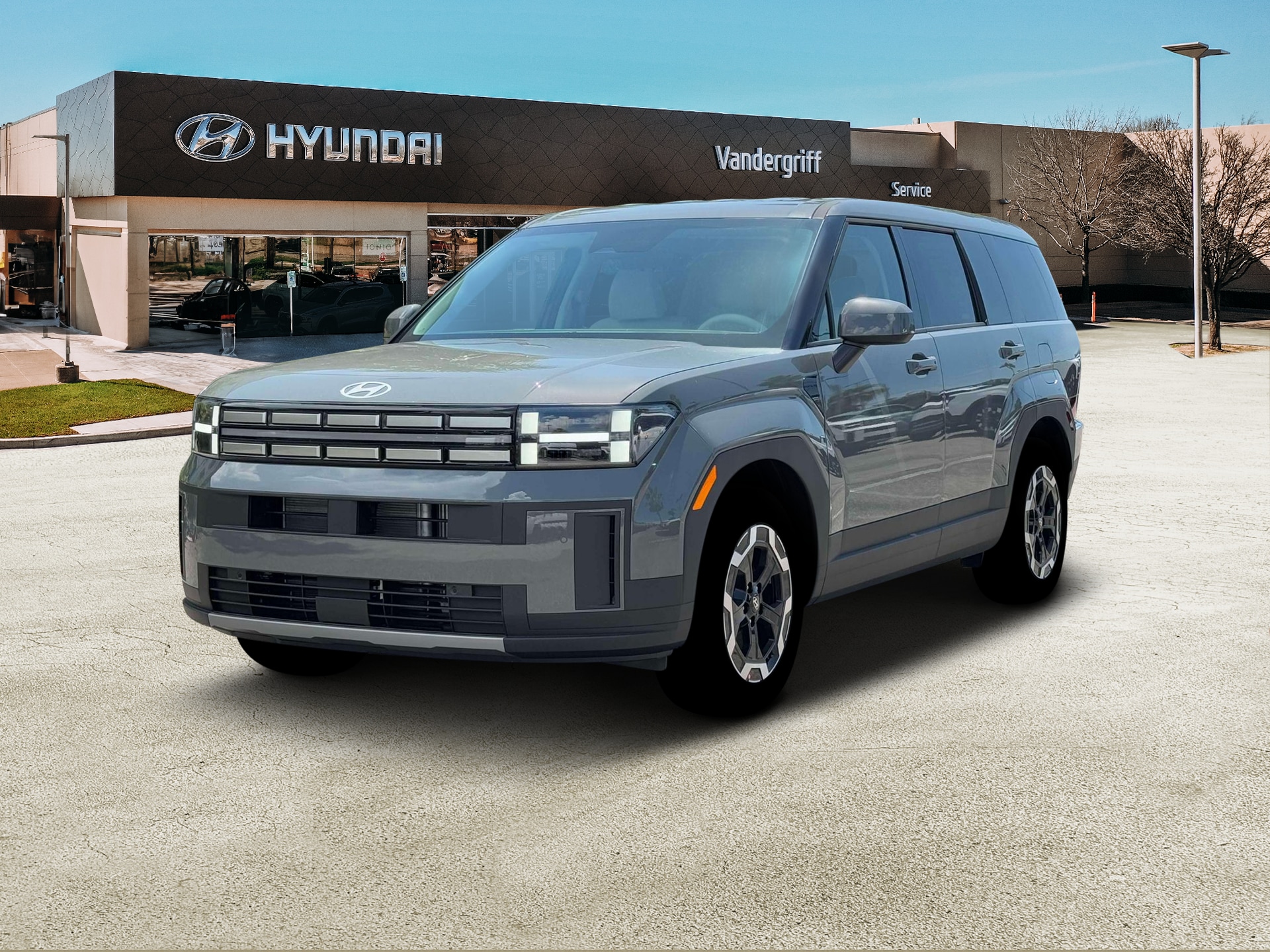 Hampton Gray 2026 Hyundai Santa Fe SUV / Crossover Front-Wheel Drive 8-Speed Automatic
