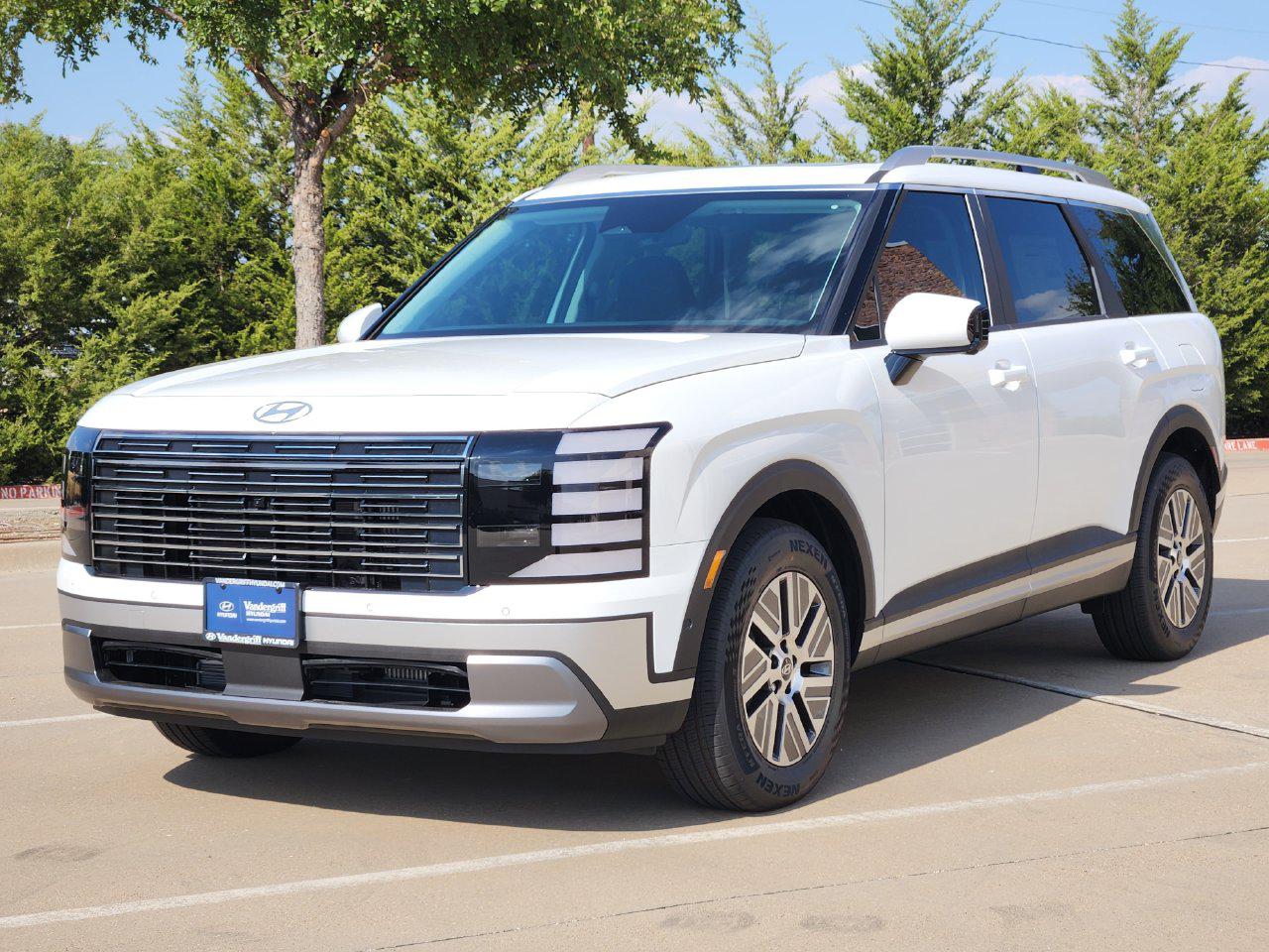 New 2027 Creamy White Pearl Hyundai Blue SEL Premium 7P image 2