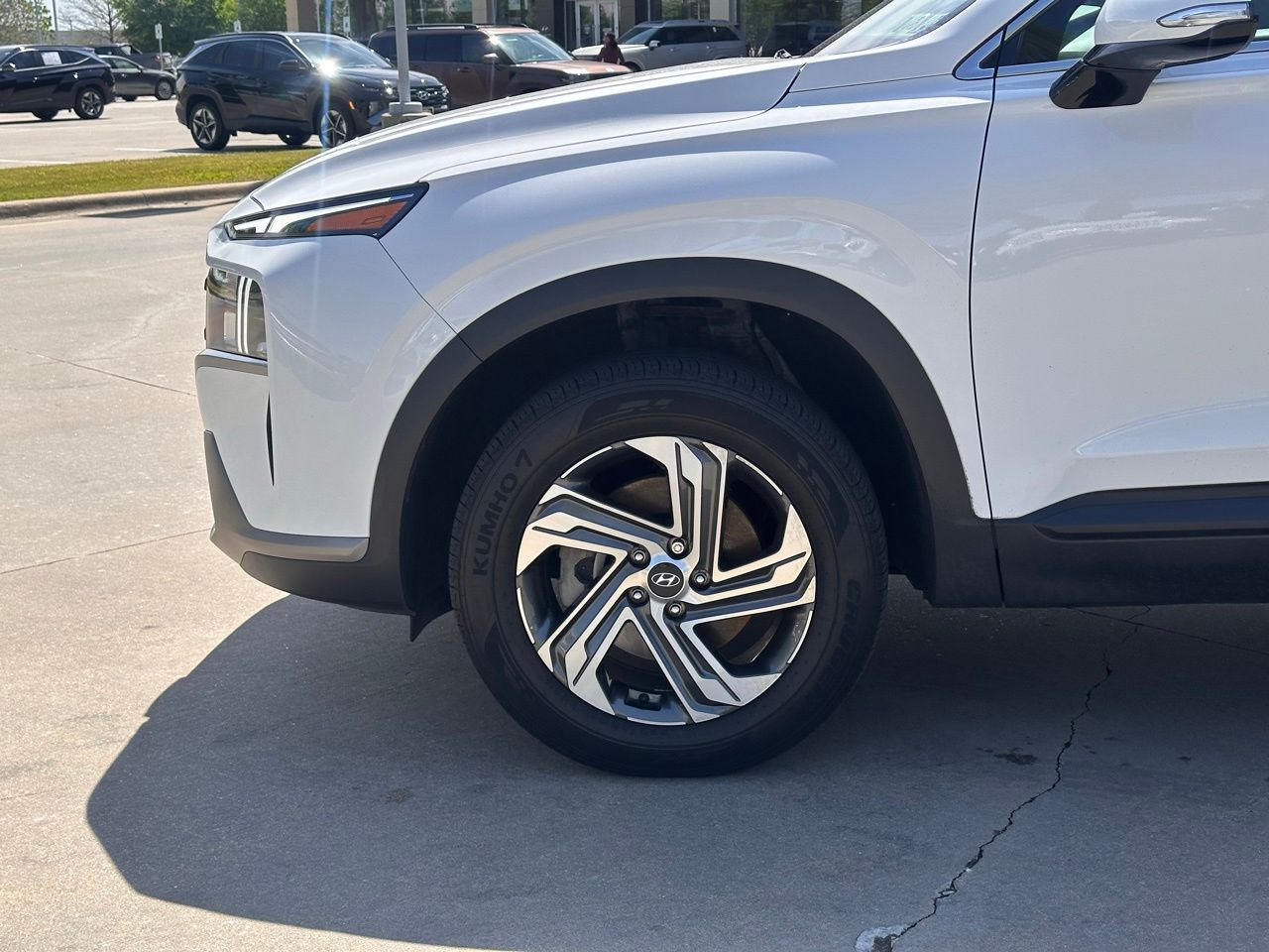 Certified Used 2023 Serenity White Pearl Hyundai SEL image 10