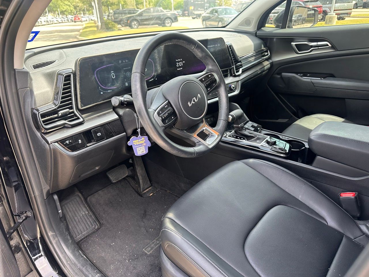 Used 2025 Ebony Black Kia EX image 22