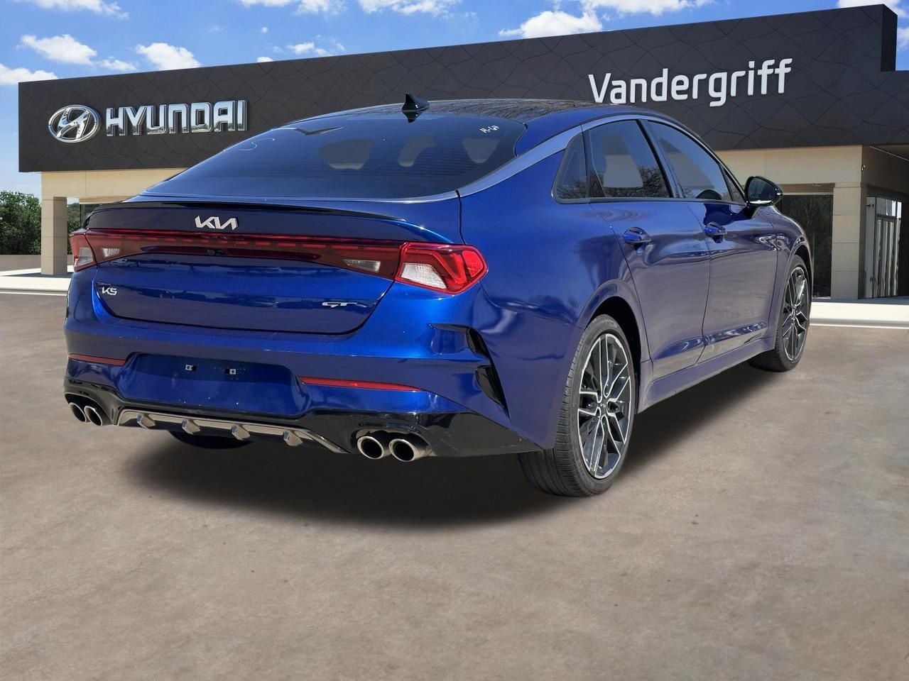 Used 2023 Sapphire Blue Kia GT image 14