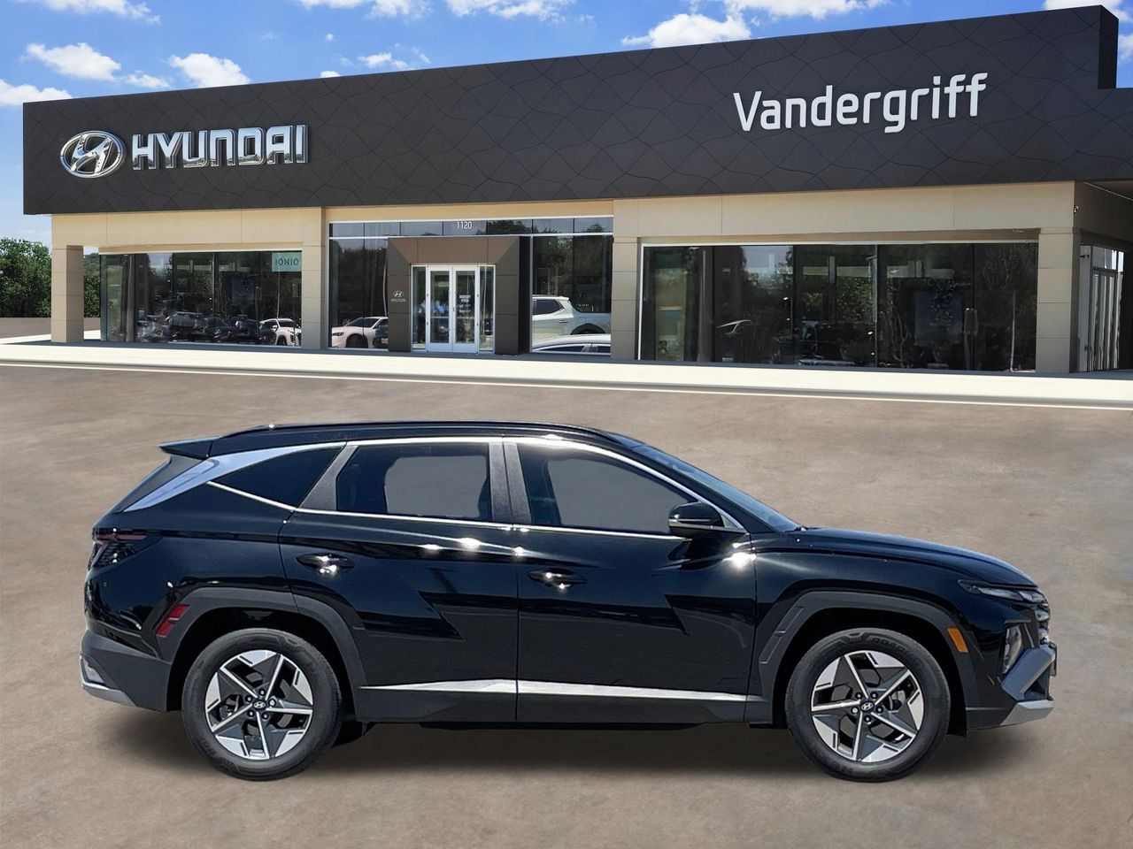 Used 2025 Phantom Black Hyundai SEL Convenience image 2