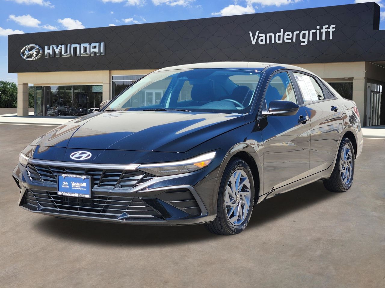 Certified Used 2024 Abyss Black Hyundai Blue image 2