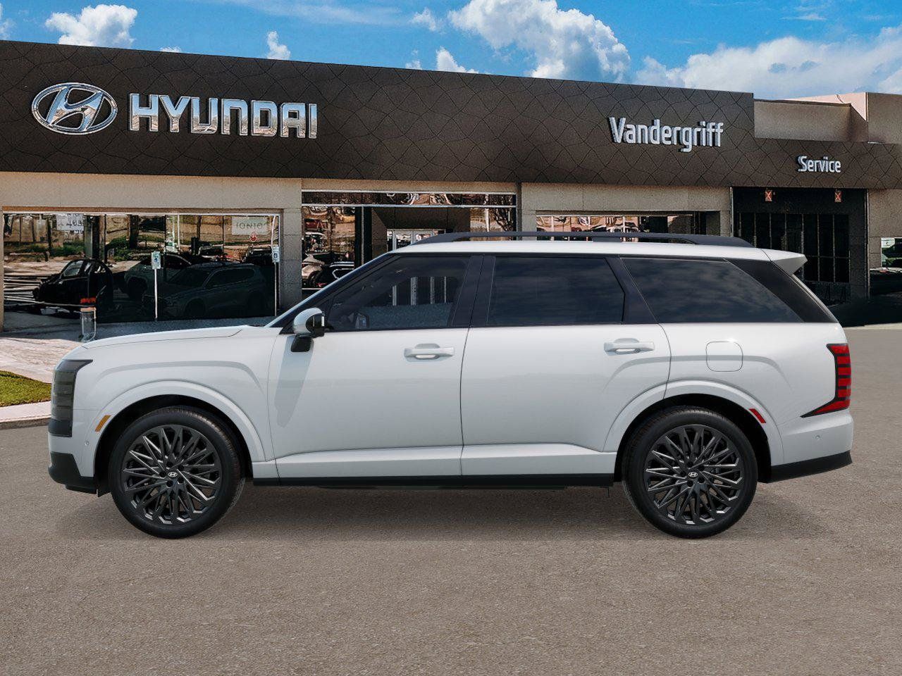 New 2027 Creamy White Pearl Hyundai Calligraphy Black Ink image 3