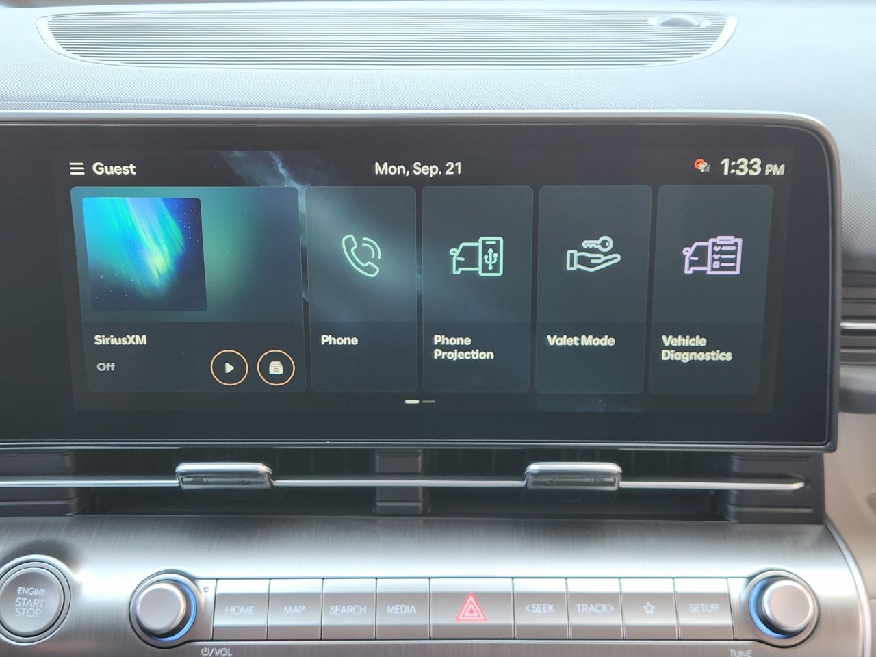 New 2027 Atlas White Hyundai SEL Sport FWD image 14