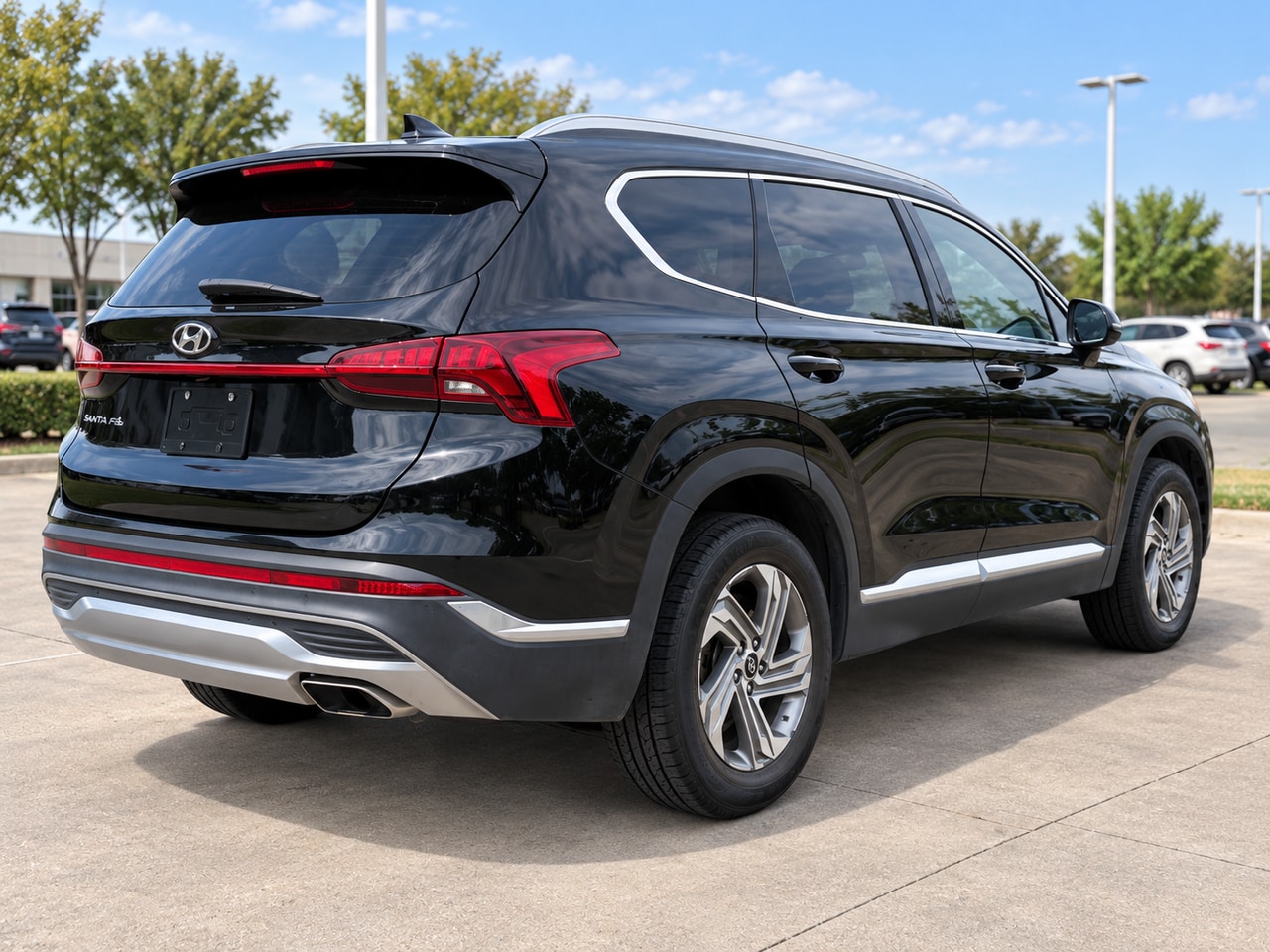 Used 2021 Twilight Black Hyundai SEL image 8