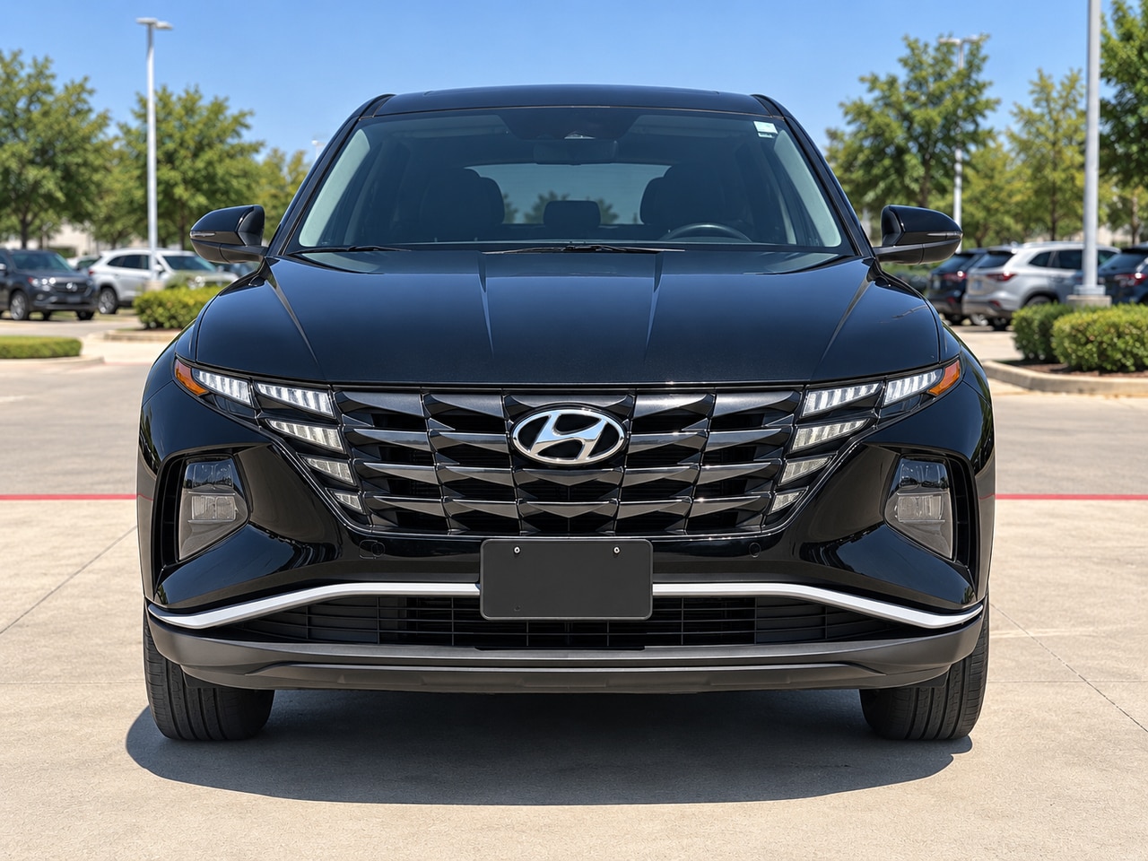 Used 2024 Black Pearl Hyundai SE image 3
