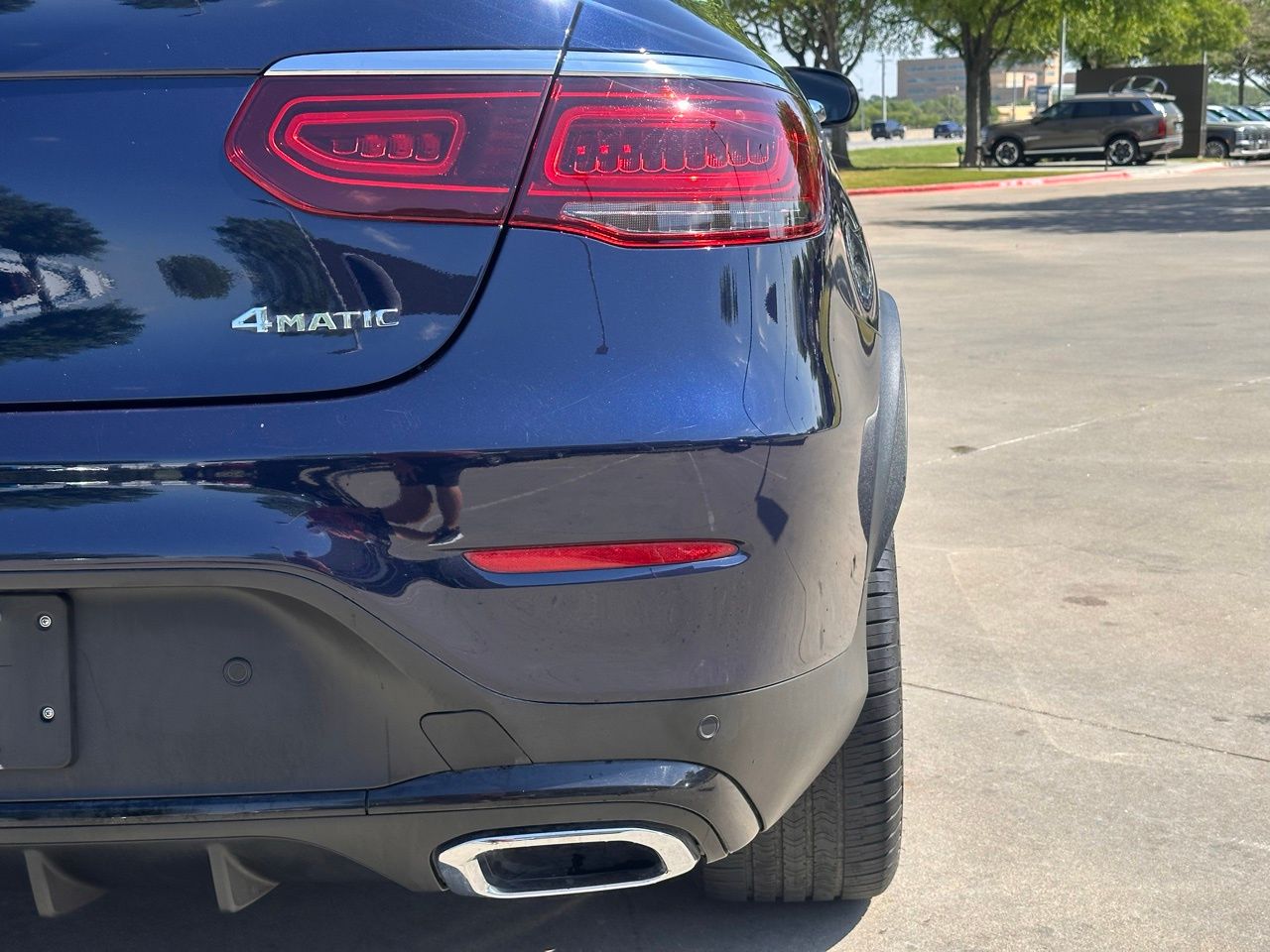 Used 2023 Nautical Blue Metallic Mercedes-Benz GLC 300 Coupe 4matic® image 13