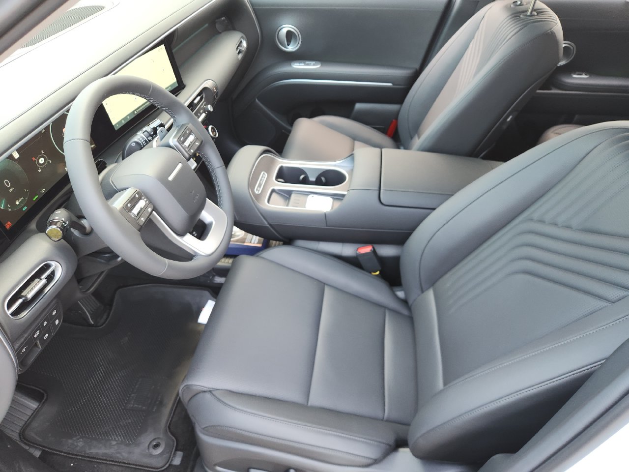 New 2027 Creamy White Pearl Hyundai Blue SEL Premium 7P image 11